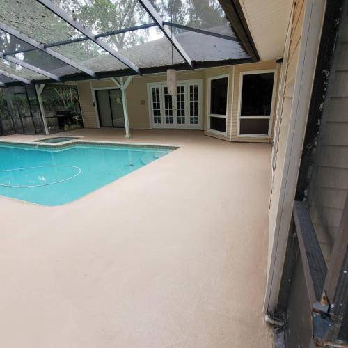 Pool Deck Concrete Restoration